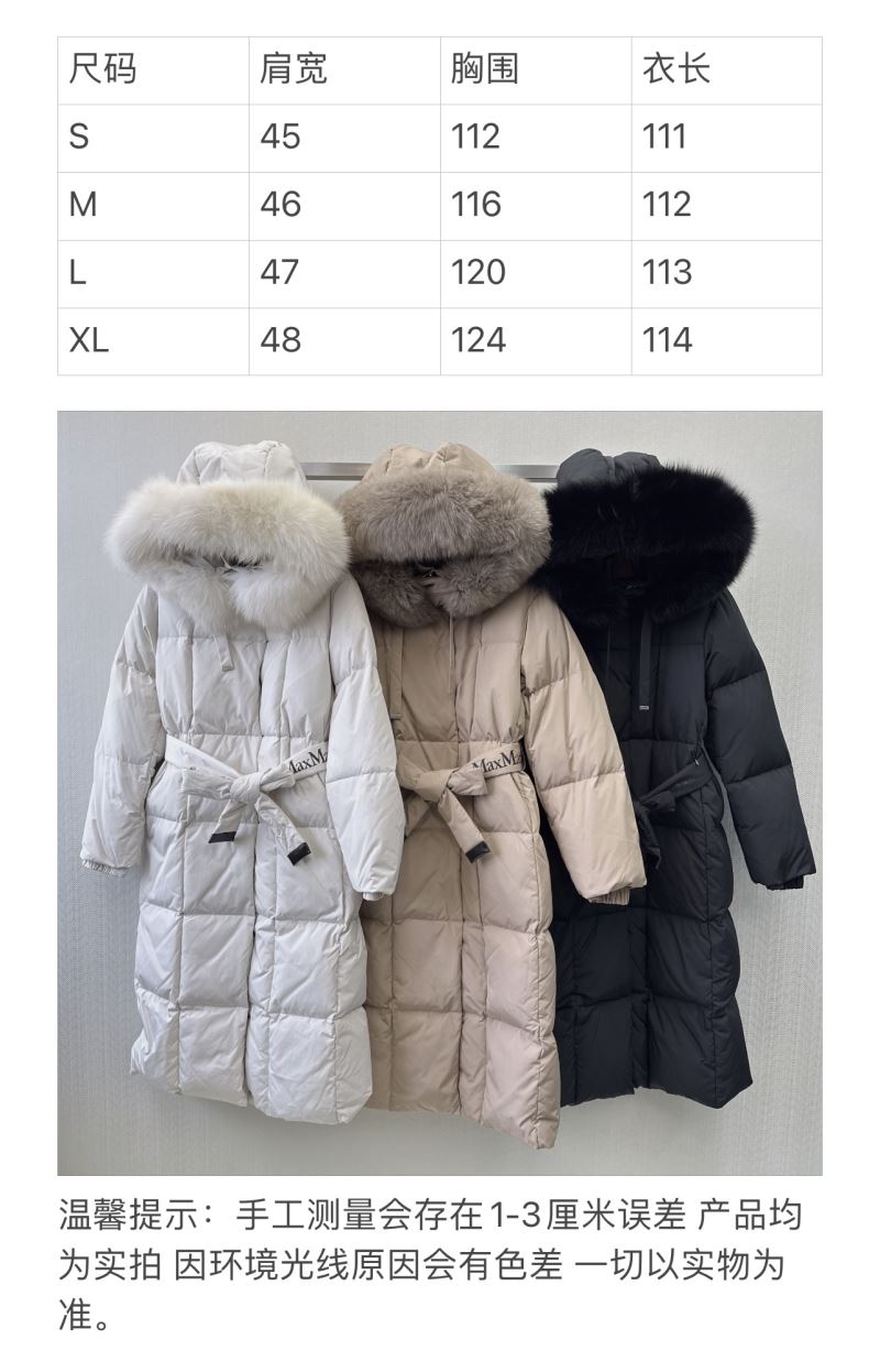 Max Mara Down Jackets